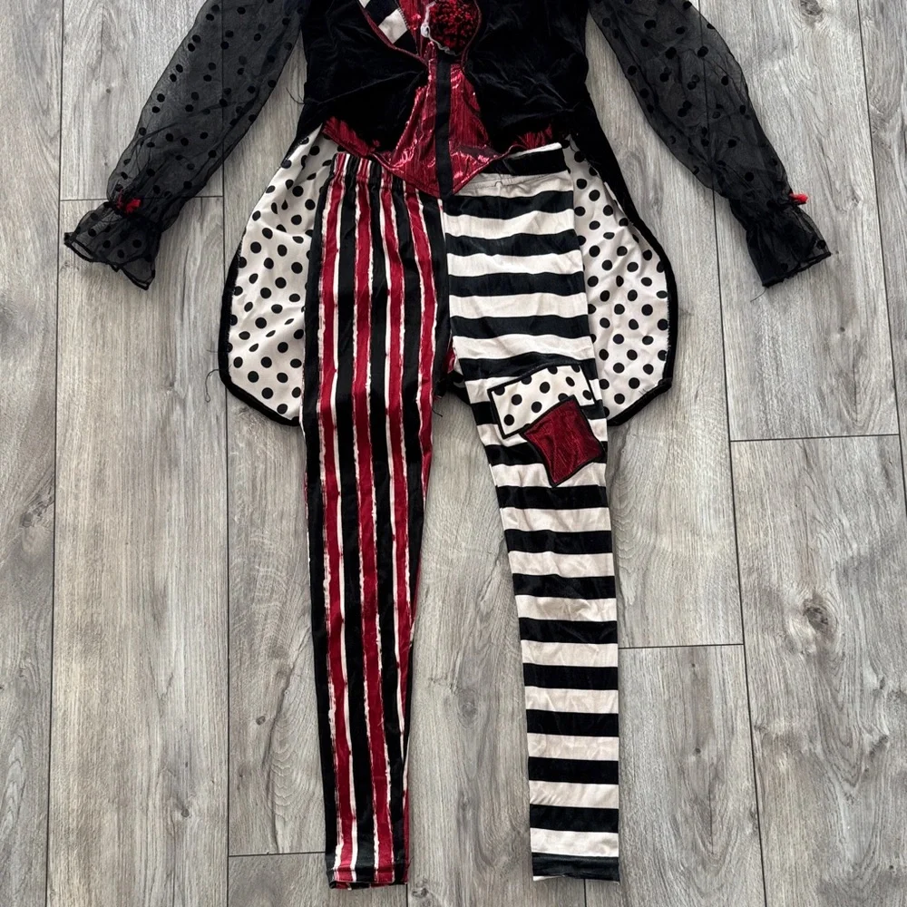 Spirit Black and White‎ Circus Costume for Kids - Picture 7 of 12